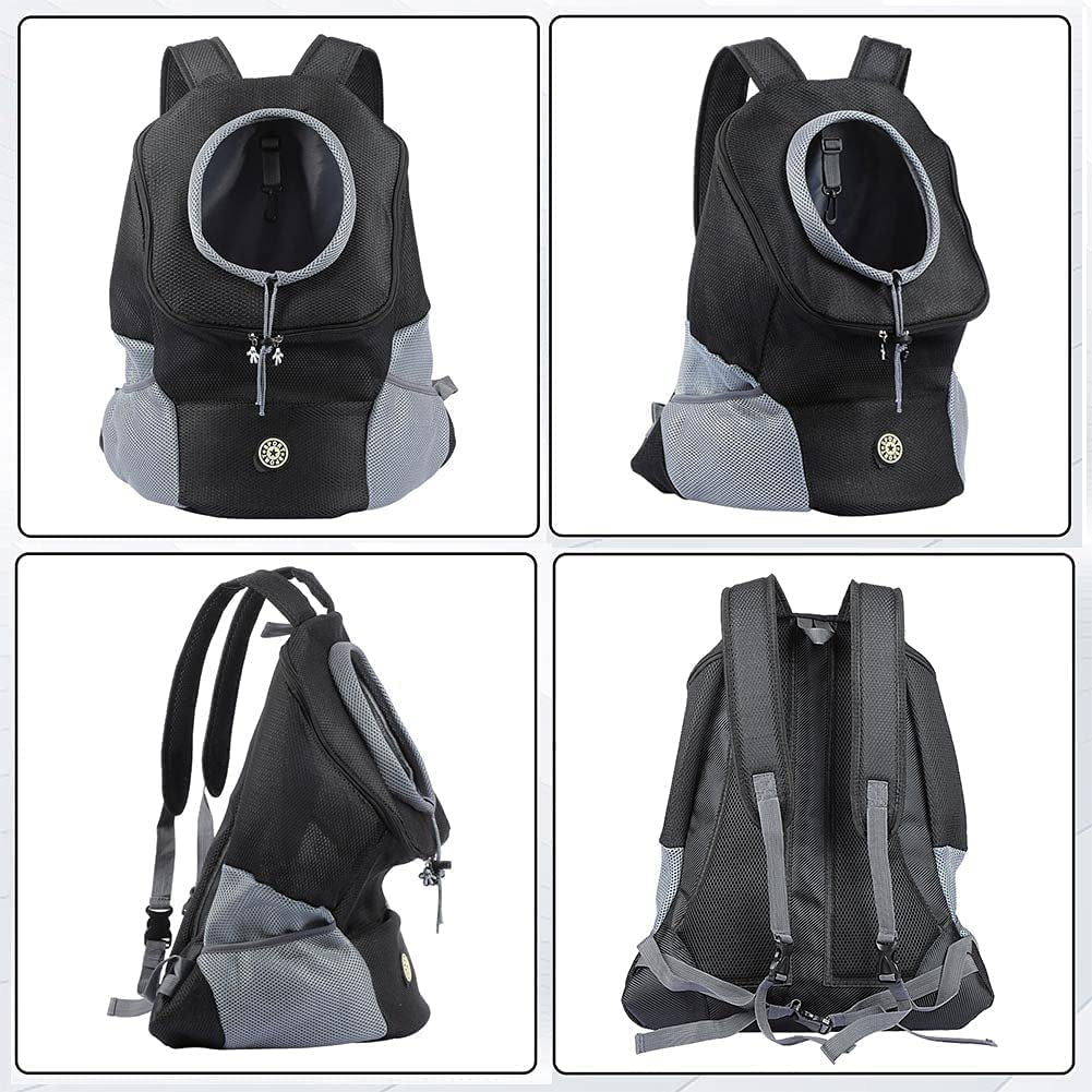 Small Dog & Puppy Carrier Backpack - Breathable, Padded Shoulder, Head Out Design for Hiking & Travel | Furrview